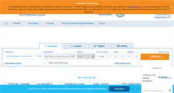 Desktop Screenshot of cooptravel.co.uk